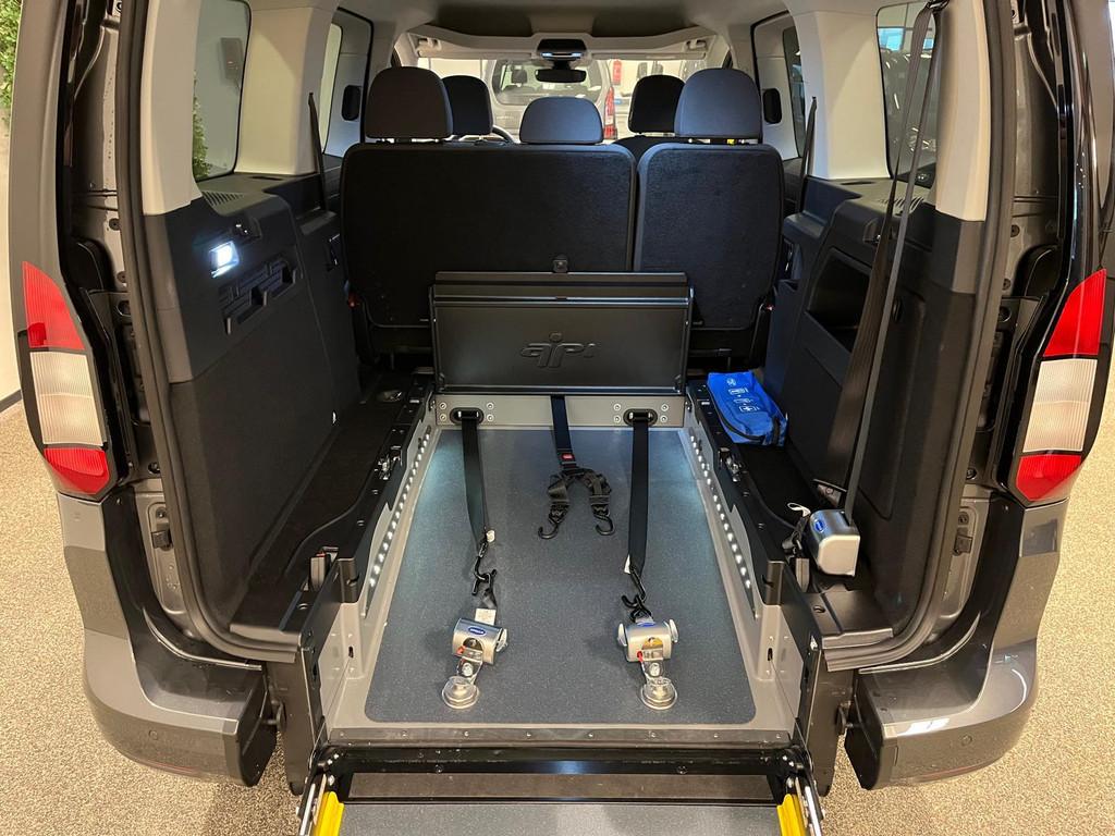 Ford Tourneo Connect L2 Rolstoelauto Automaat 5+1, Automaat, 12 maanden, Stof, Zwart