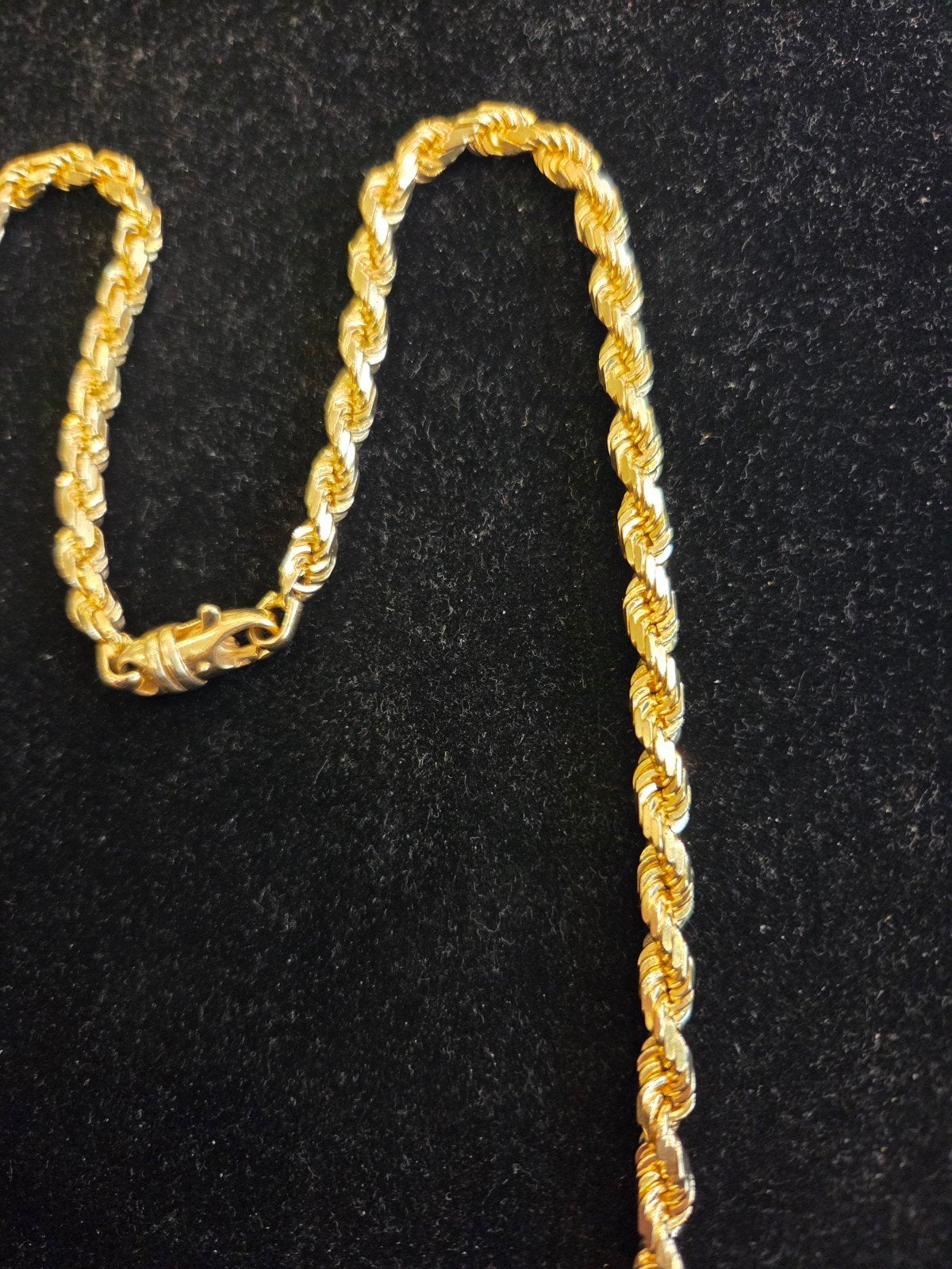 14 k gouden massieve rope ketting 86,7 gram 65 cm, Sieraden, Tassen en Uiterlijk, Kettingen, Ophalen of Verzenden, Nieuw, Goud