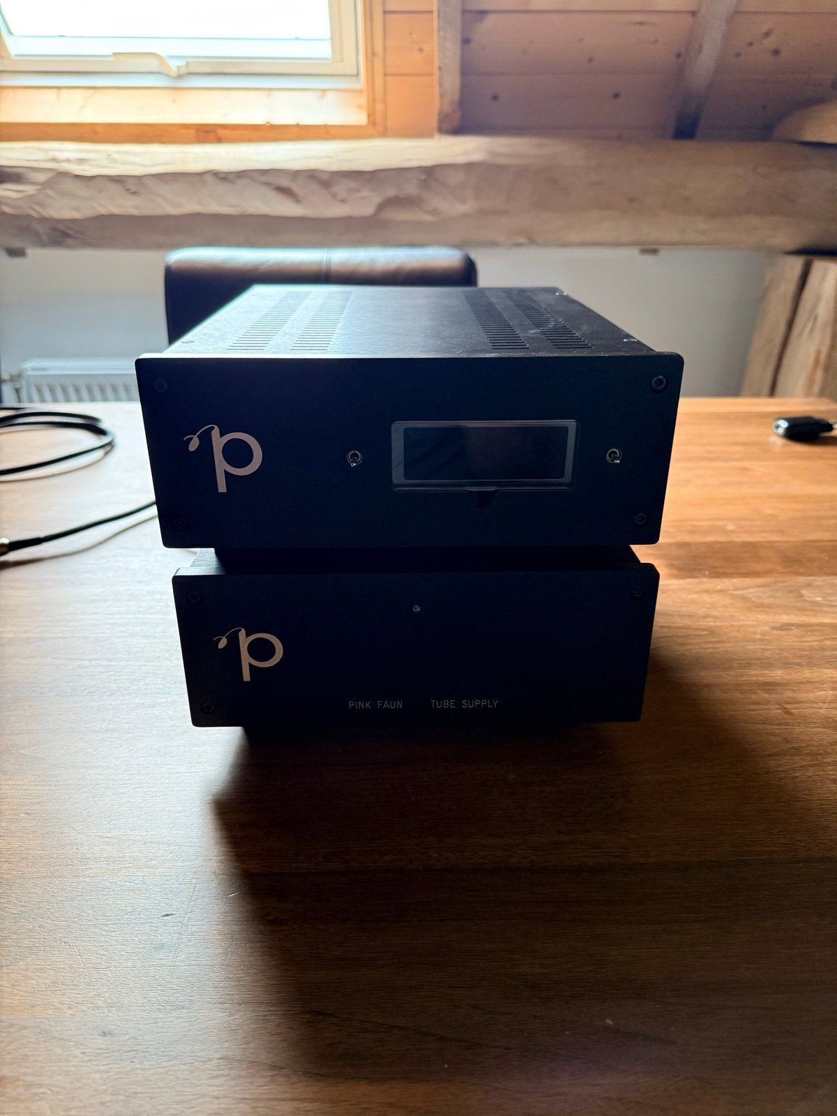 Pink Faun Tube Preamp & Tube Supply - High-End Audio, Overige merken, Ophalen of Verzenden, Zo goed als nieuw, Minder dan 60 watt