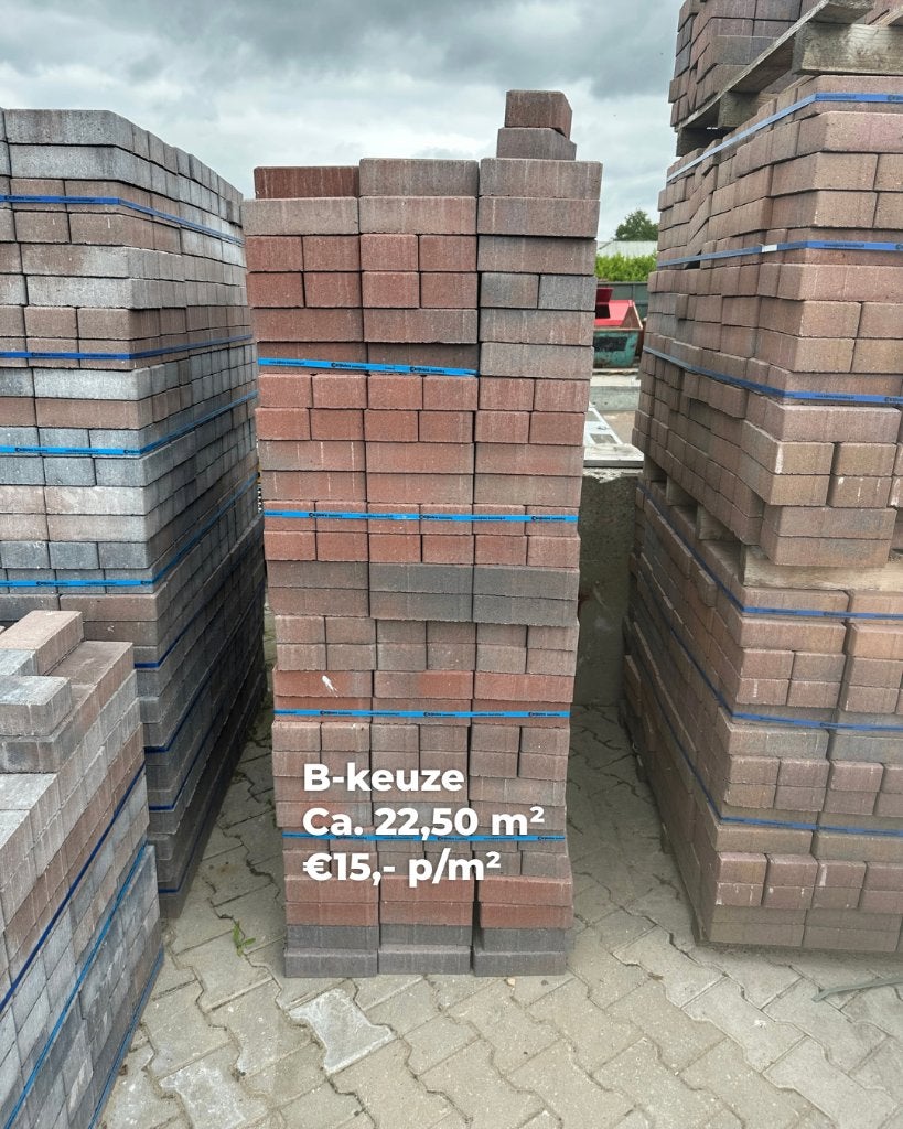 Betonklinkers 6cm B-keus, Klinkers, Nieuw, Ophalen of Verzenden, 10 m² of meer