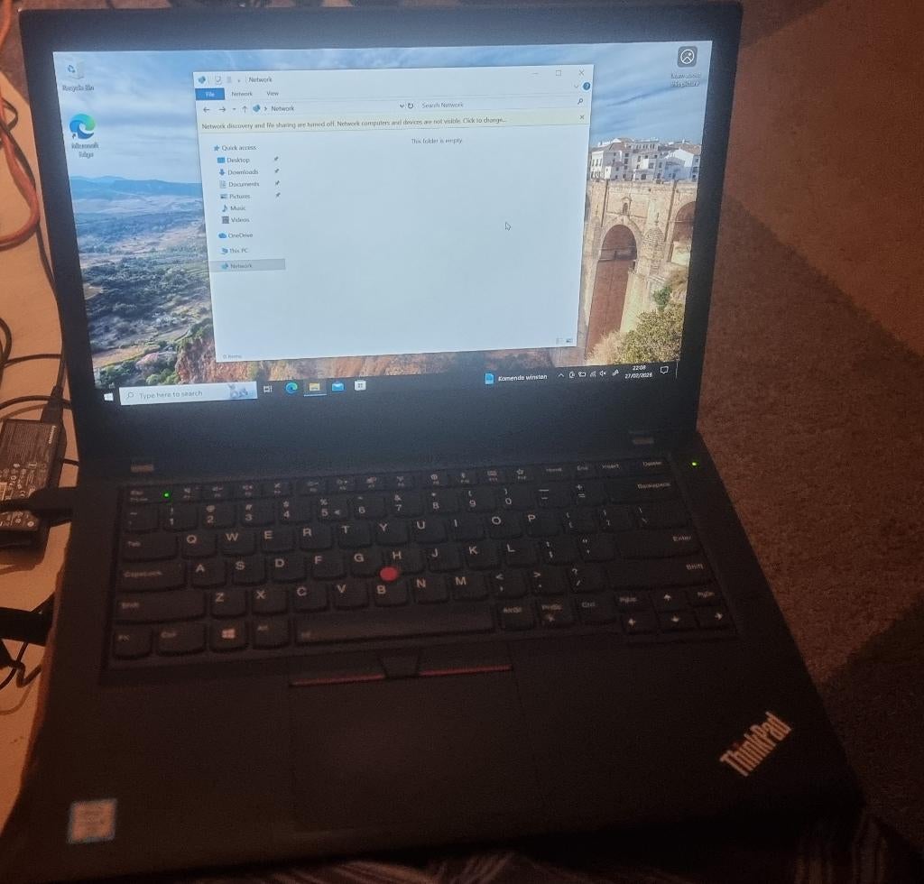 Thinkpad i5 6300U CPU@ 2.5Ghz Laptop, Computers en Software, Windows Laptops, Zo goed als nieuw, 14 inch, SSD, 2 tot 3 Ghz, 8 GB