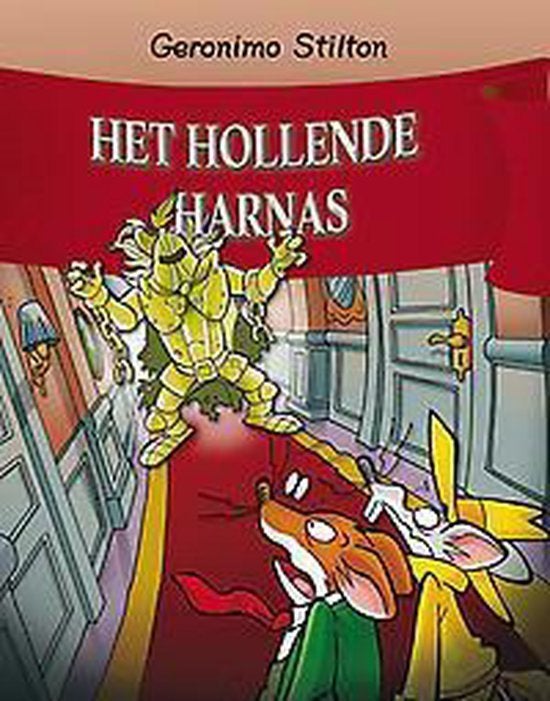 Geronimo Stilton: Het hollende harnas, Boeken, Kinderboeken | Jeugd | onder 10 jaar, Gelezen, Fictie algemeen, Ophalen of Verzenden