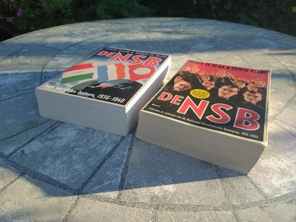 2 boeken over de NSB van Edwin Klein & Robin te Slaa, Ophalen of Verzenden, Tweede Wereldoorlog, Gelezen