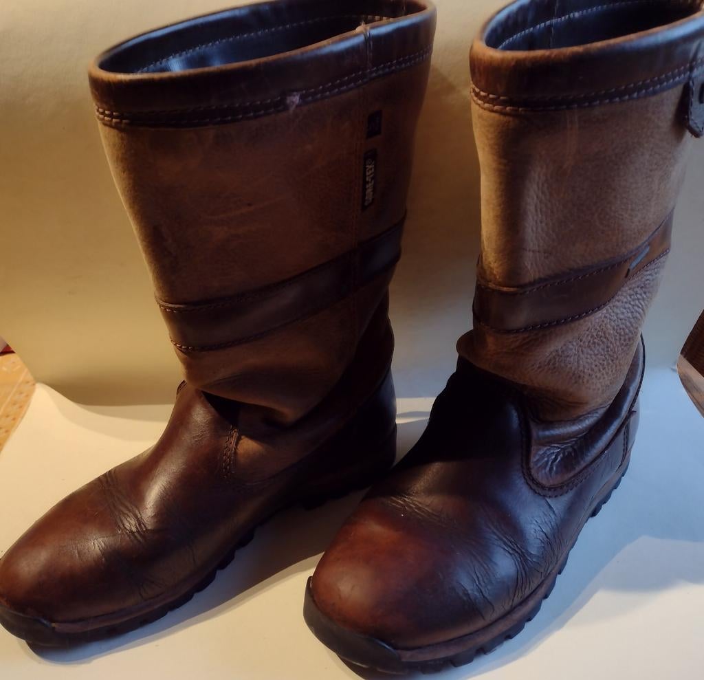 outdoor Dubarry leren dames enkellaarzen maat 37 / laarzen, Hoge laarzen, Bruin, Gedragen, Ophalen