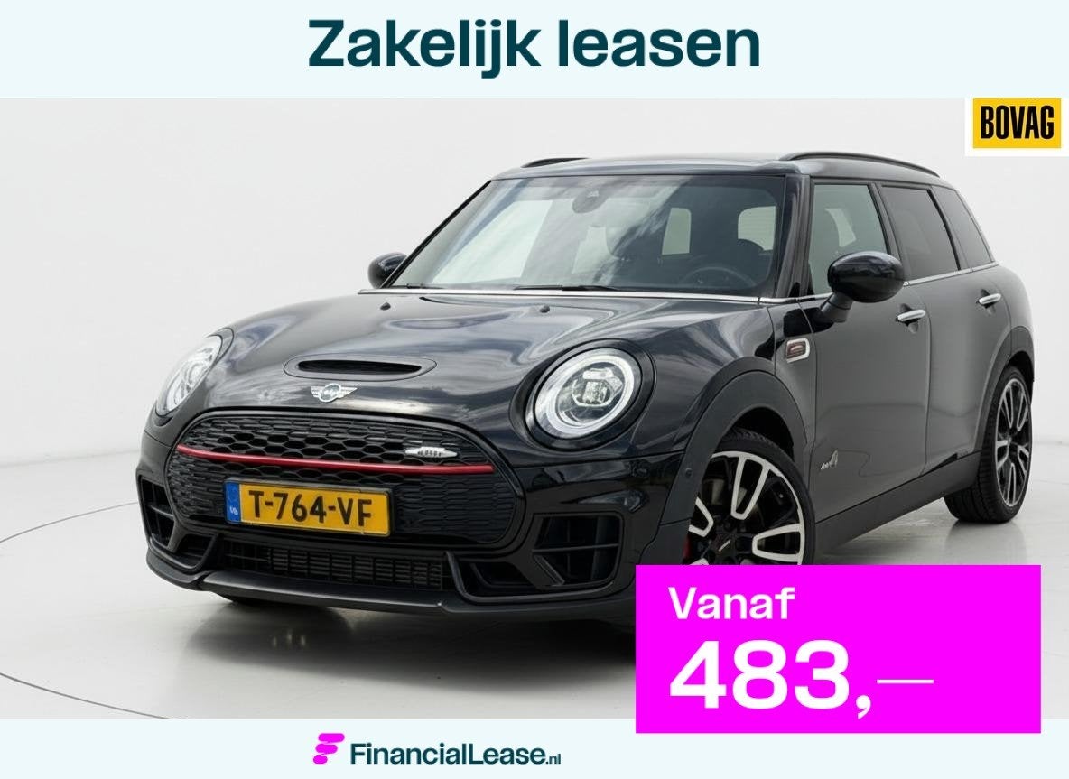 Mini Clubman 2.0 JCW ALL4 Chili PANO|HK|HUD|CAMERA|CARPLAY|, 1998 cc, 1525 kg, Gebruikt, 4 cilinders