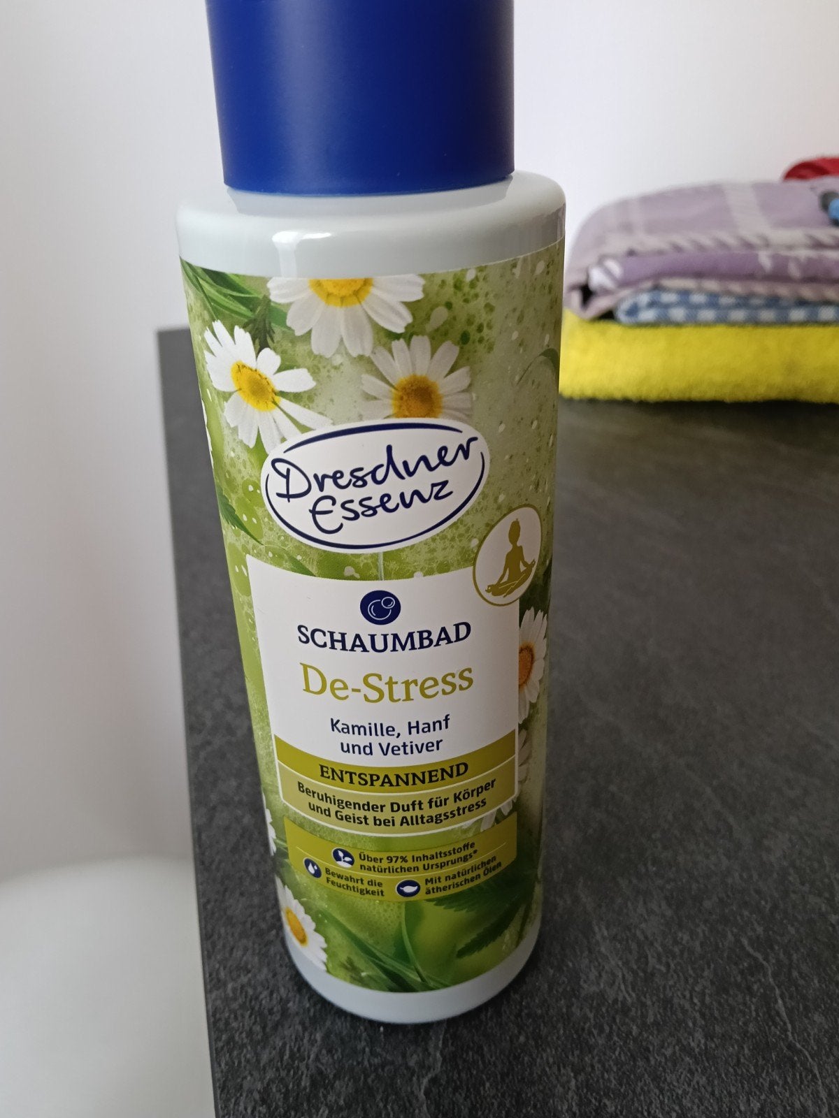 Dresdener Essenz badschuim 500 ml - Rustgevende geur, Ophalen of Verzenden, Nieuw, Bad & Douche