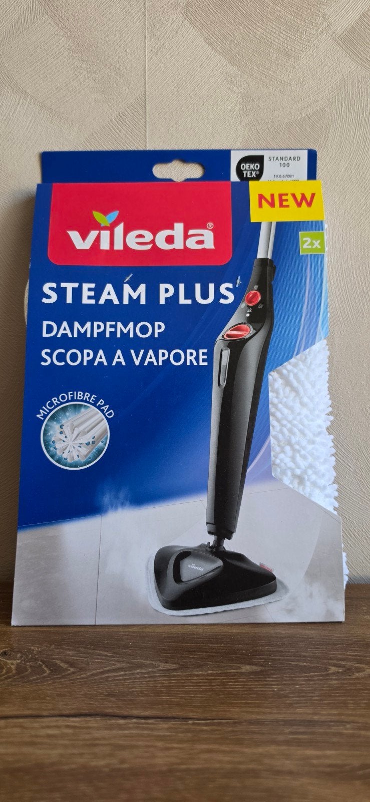Navul doeken Vileda Steam Plus Stoomreiniger, Ophalen, Overige merken, Nieuw, Stoomreiniger