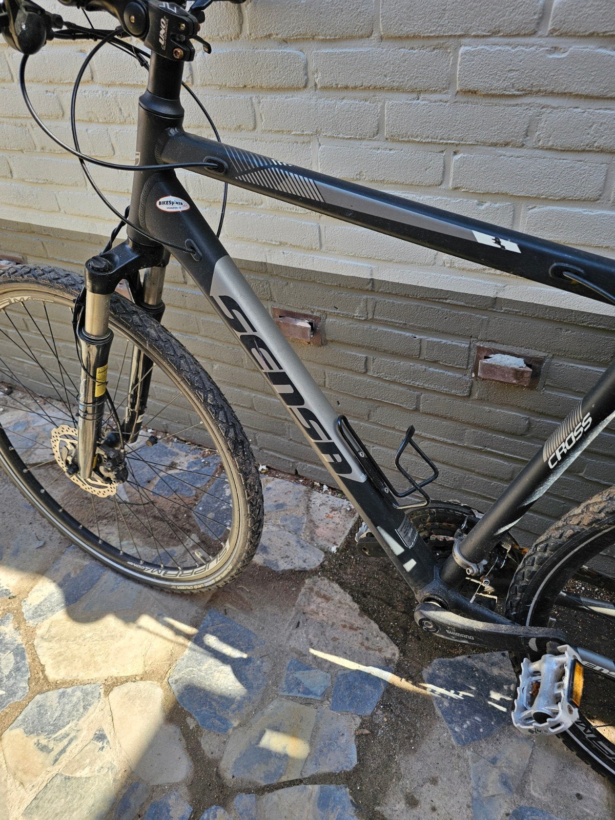 Sensa mountainbike trekking fiets, Gebruikt, Meer dan 20 versnellingen, 53 tot 57 cm, Ophalen
