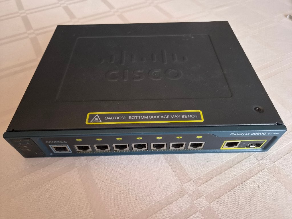 Cisco WS-C2960G-8TC-L gigabit Switch, Ophalen of Verzenden, Zo goed als nieuw