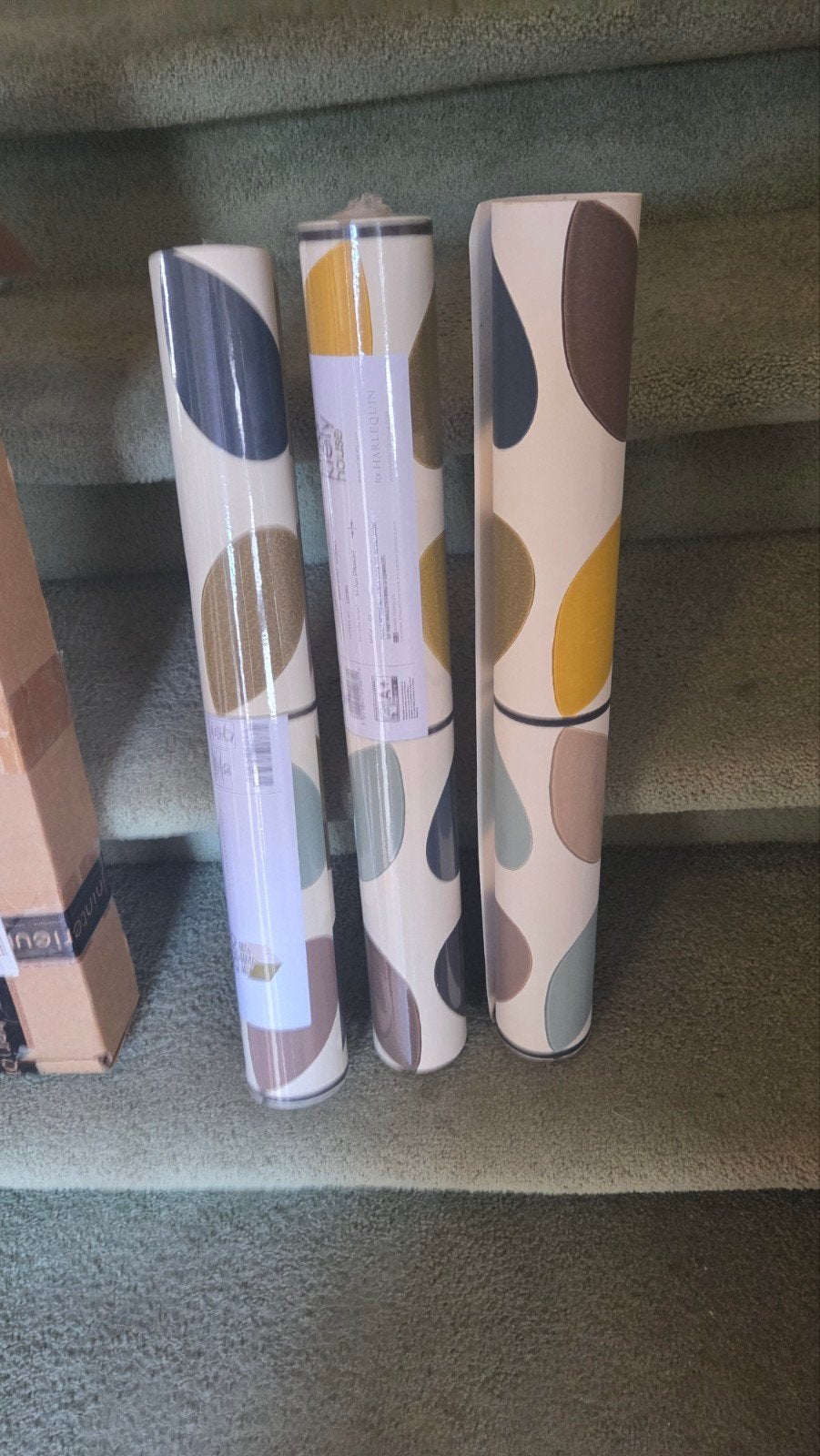 retro behang orla kiely, Ophalen