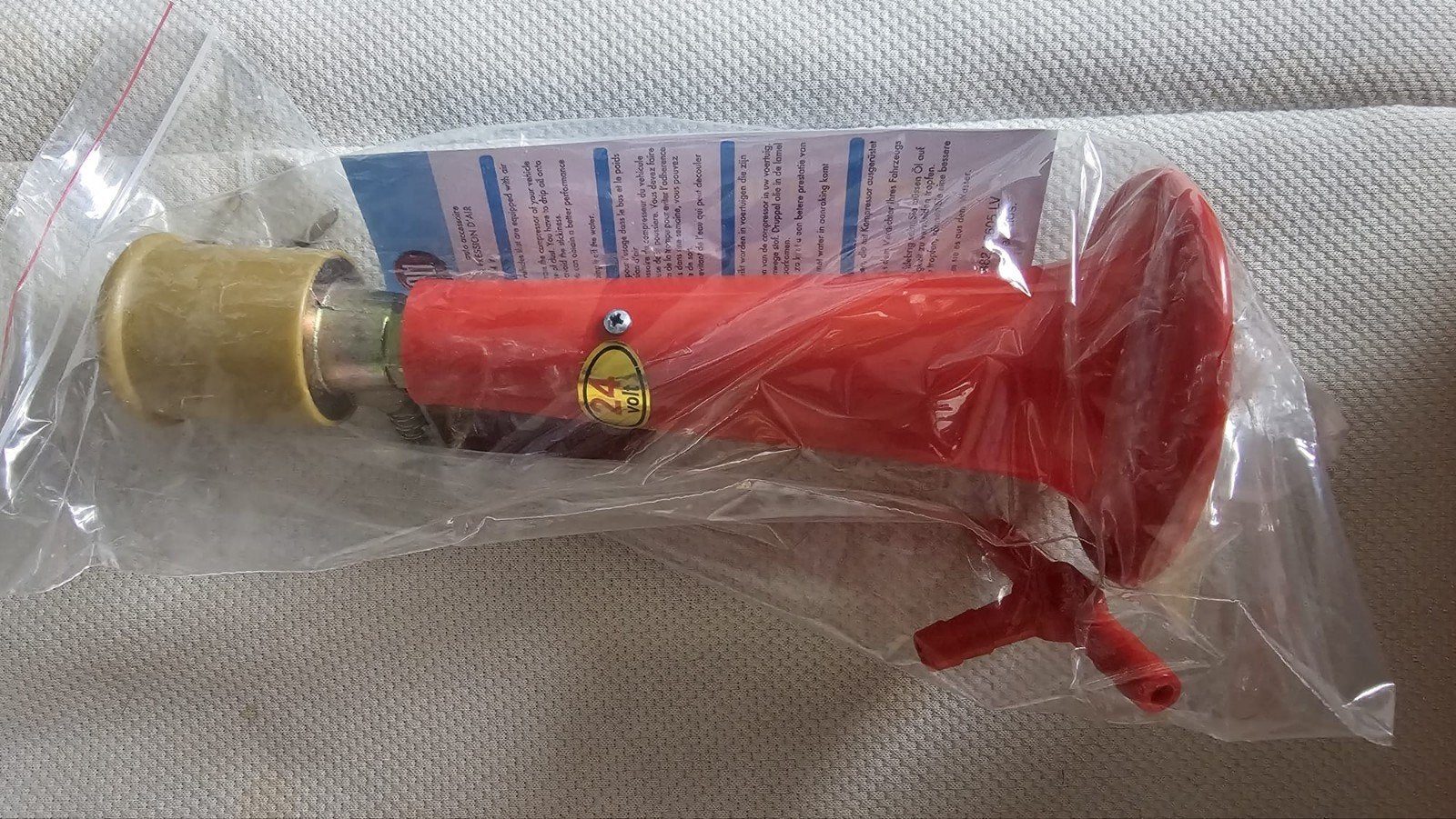 Turkse Elektrische Luchthoorn 24V - Krachtig en Nieuw, Ophalen of Verzenden, Nieuw, Overige automerken