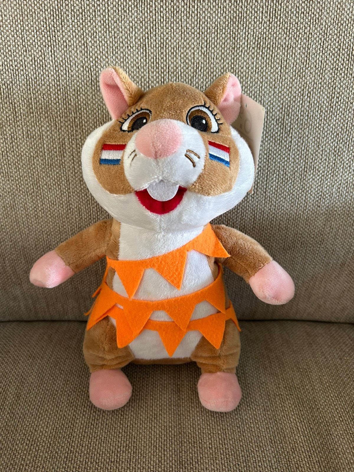 Oranje vlaggetjes Koningsdag Hamster Albert Heijn/ AH, Albert Heijn, Overige typen, Nieuw, Ophalen of Verzenden