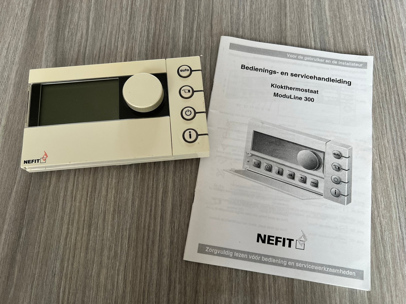 Thermostaat Nefit ModuLine 300, Ophalen, Gebruikt