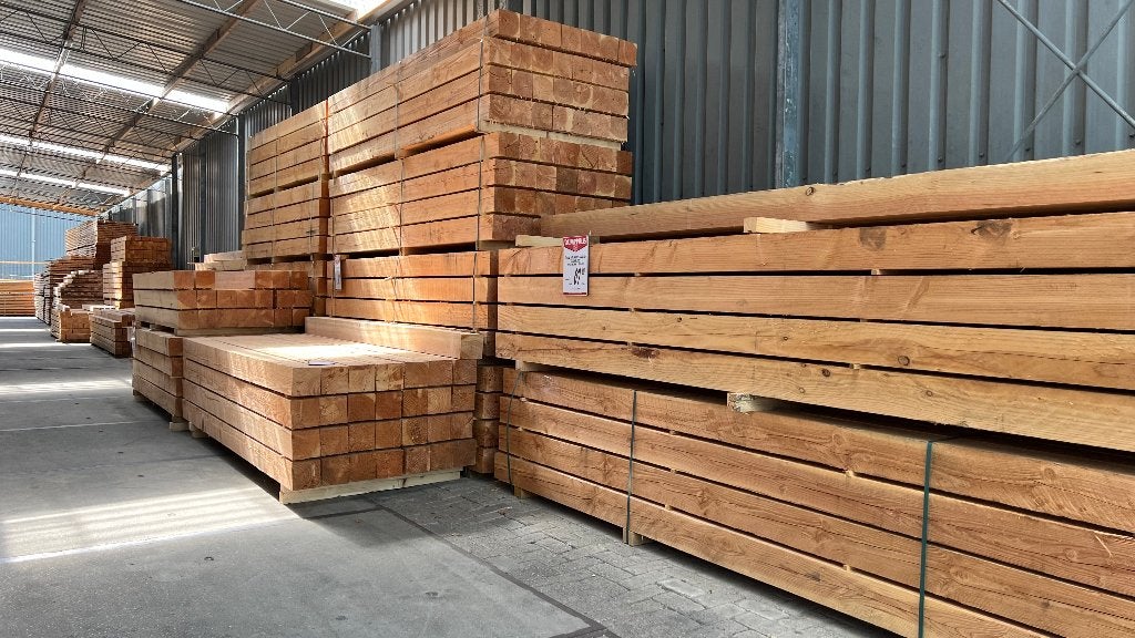 Douglas | palen | douglas balken | balk | paal | 2e KEUS, Ophalen, Nieuw, 250 cm of meer, Balken