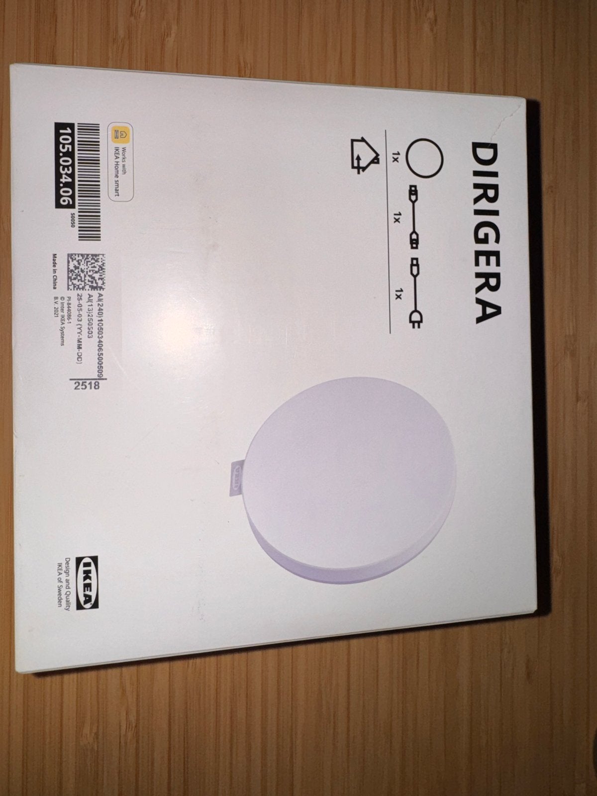 IKEA DIRIGERA afstandsbediening voor slimme verlichting, Huis en Inrichting, Ophalen of Verzenden, Nieuw