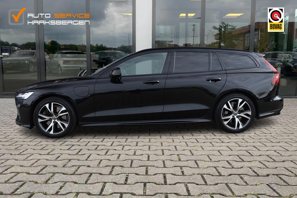 Volvo V60 2.0 T6 Recharge AWD R-Design | Pano | ACC | Camera, Auto's, Gebruikt, Hybride Elektrisch/Benzine, 11 kWh, Te koop