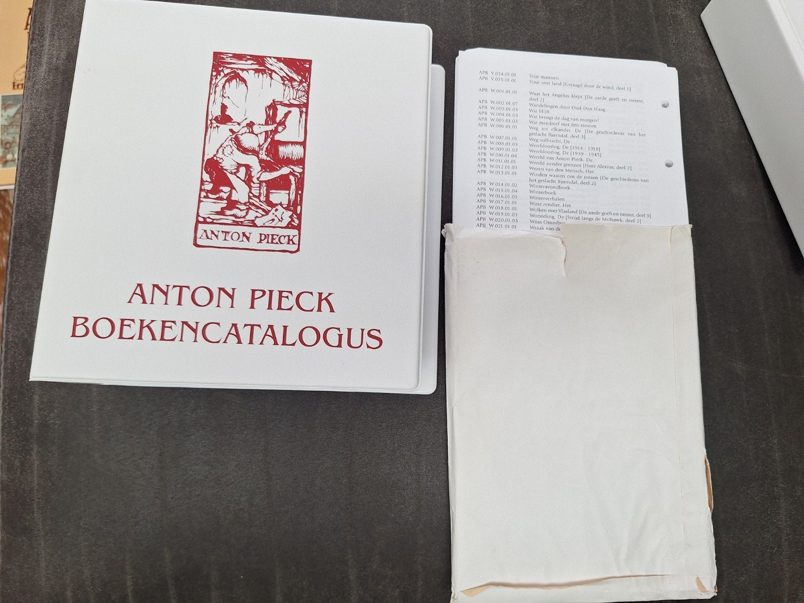 Anton Pieck Boekencatalogus - Zeldzaam exemplaar, Ophalen of Verzenden, Zo goed als nieuw