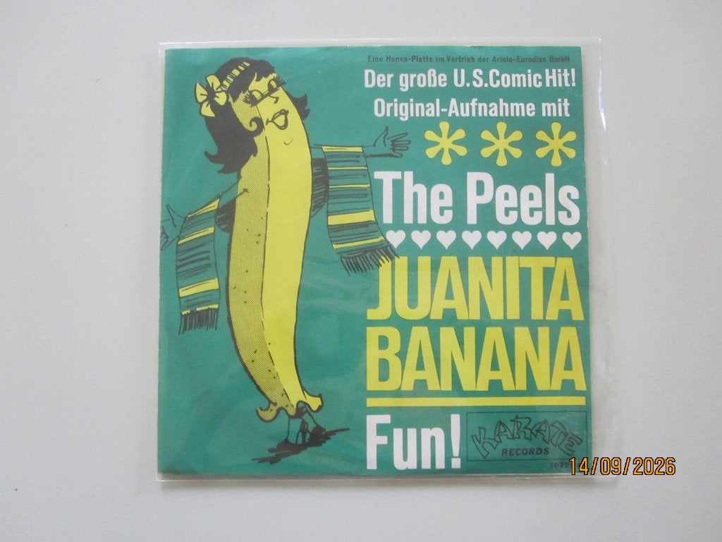 THE PEELS - juanita banana - vinyl 7", Gebruikt, 7 inch, Ophalen of Verzenden, Rock en Metal