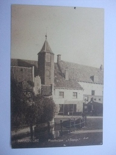 P286 Amersfoort - Muurhuizen 't Sluisje - 1912, Verzenden, Voor 1920, Gelopen, Utrecht