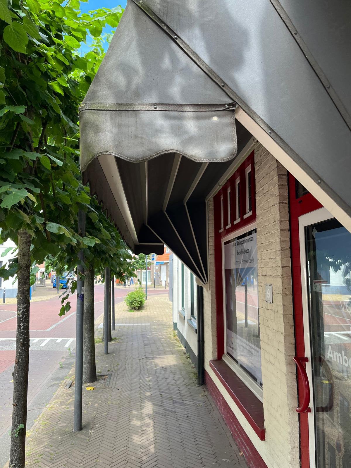 Markiezen, zonnescherm, Ophalen of Verzenden, Gebruikt, Markies