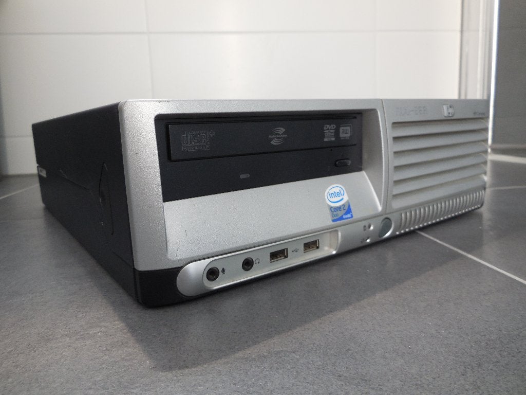 HP DC7700sff windows XP computer, Gebruikt, HDD, Minder dan 4 GB, Minder dan 2 Ghz