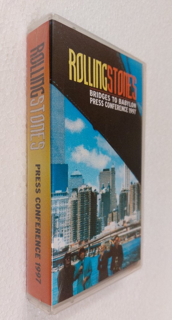 Rolling Stones PROMO VIDEO Press Conference 1997 Bridges to, Gebruikt, Gebruiksvoorwerp, Verzenden, NvT