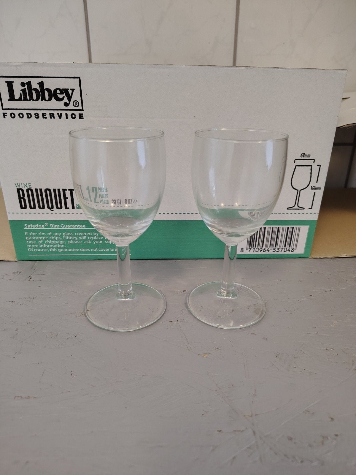 24 Royal Leerdam Wijnglazen - Libbey Wine Bouquet, Ophalen, Nieuw