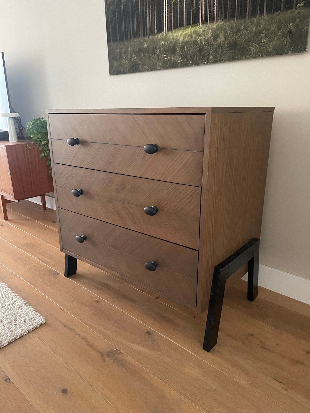 Stijlvolle commode/ladekast met 3 laden, Ophalen, Gebruikt, 50 tot 100 cm, 3 of 4 laden