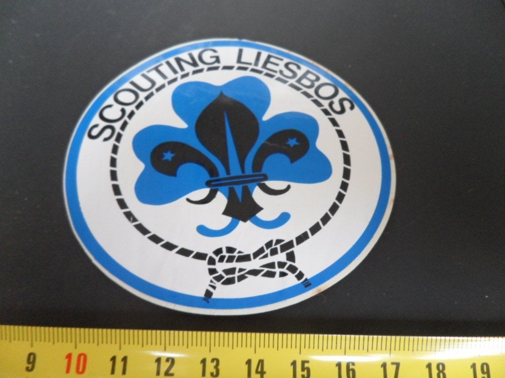 sticker Breda Scouting LIESBOS, Ophalen of Verzenden, Zo goed als nieuw