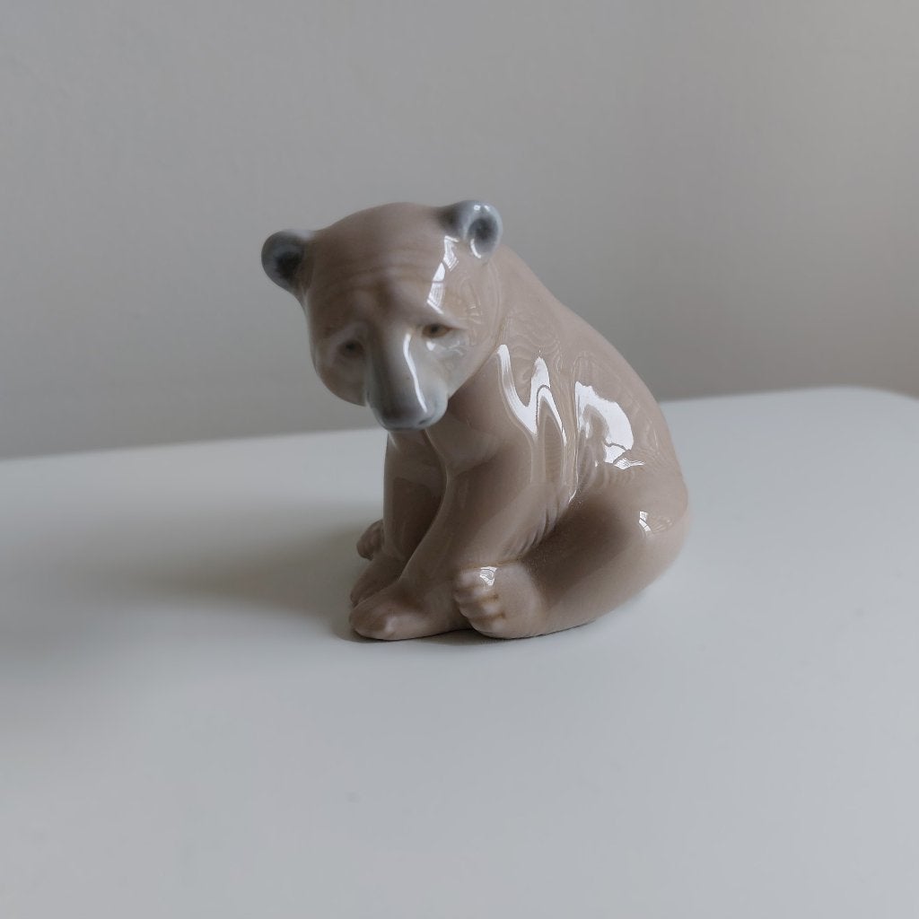 Lladró  | IJsbeer | Polar bear, Ophalen, Zo goed als nieuw, Overige soorten, Beeldje of Figuurtje