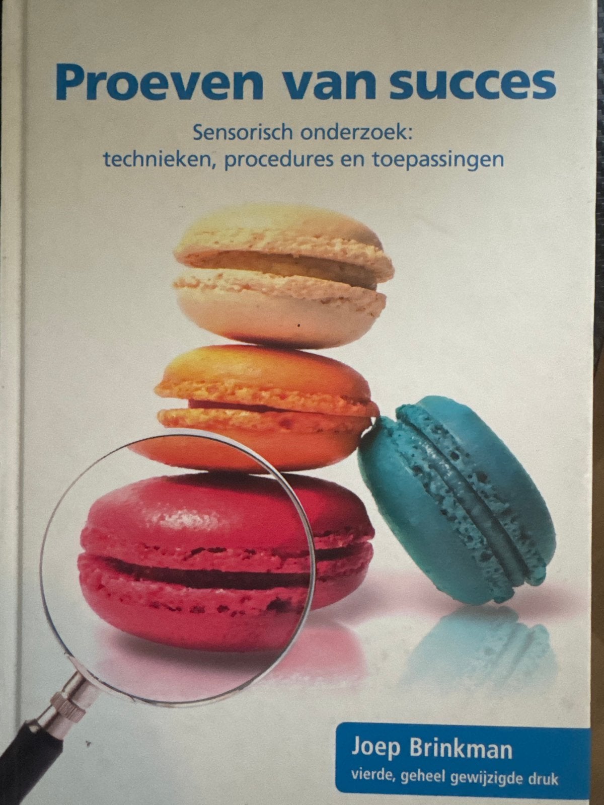Proeven van succes - Sensorisch onderzoek, Boeken, Studieboeken en Cursussen, Verzenden, Beta, Gelezen, HBO