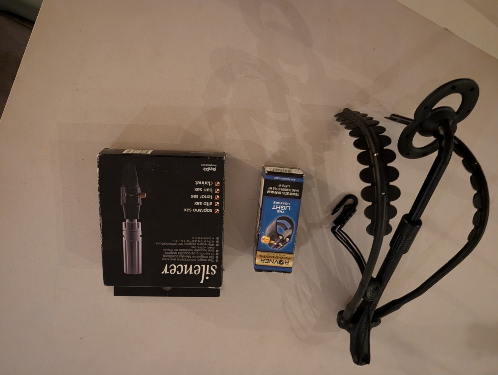 lot saxofoon accessoires rovner rietbinder, Muziek en Instrumenten, Ophalen of Verzenden, Zo goed als nieuw, Tenor