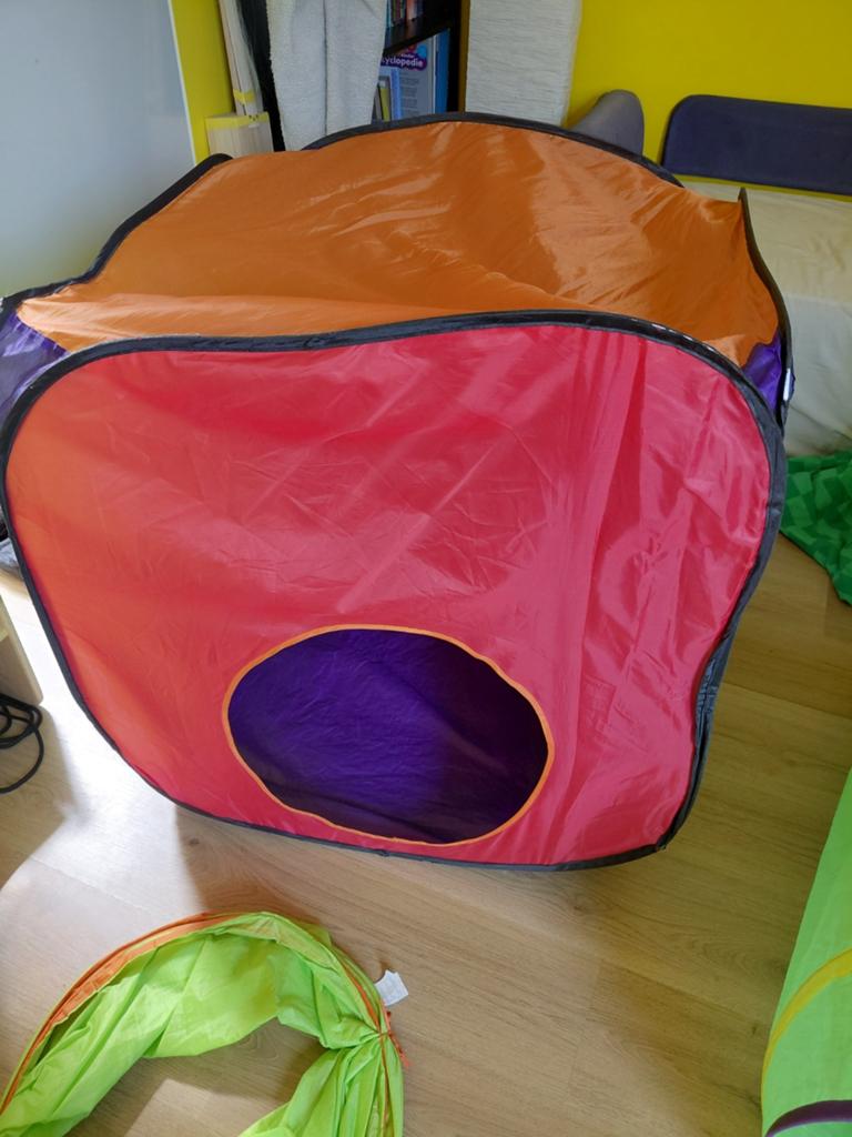 Speeltent met tunnel voor kinderen, Kinderen en Baby's, Speelgoed | Speeltenten, Gebruikt, Ophalen