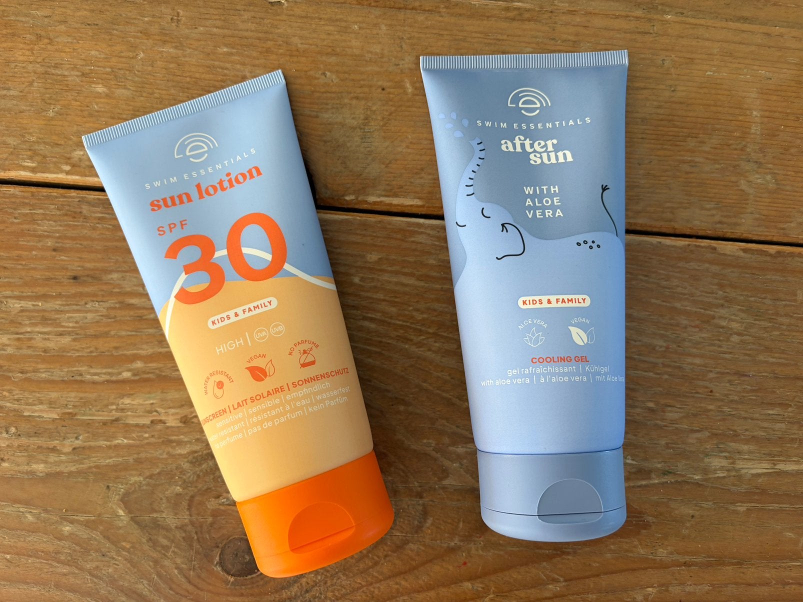 Swim Essentials zonnebrand + after sun. GRATIS, Ophalen, Nieuw, Gehele gezicht, Verzorging