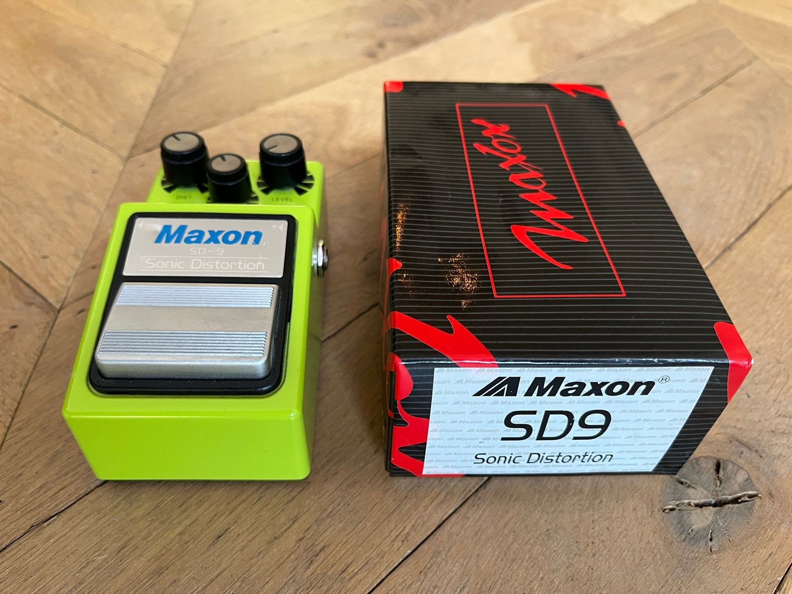 Maxon SD9 Sonic Distortion gitaarpedaal, Muziek en Instrumenten, Ophalen of Verzenden, Gebruikt, Distortion, Overdrive of Fuzz