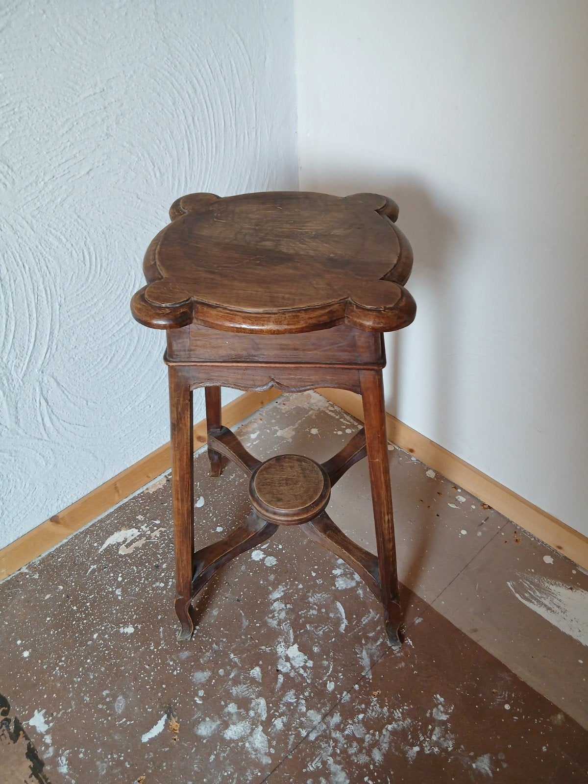 Antieke Mahonie Plantentafel - 60x37x37 cm, Ophalen