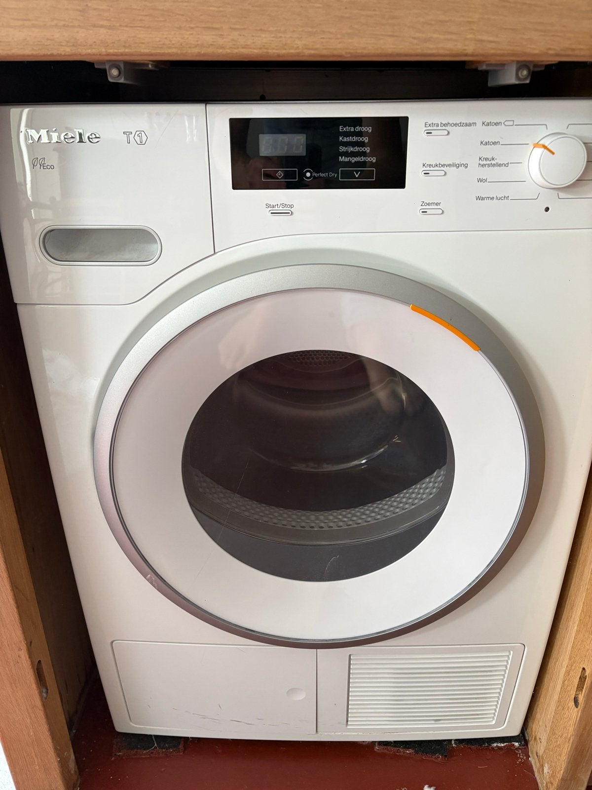 Miele TMB640WP Eco warmtepompdroger, Witgoed en Apparatuur, Wasdrogers, Gebruikt, 8 tot 10 kg, Ophalen of Verzenden, Voorlader