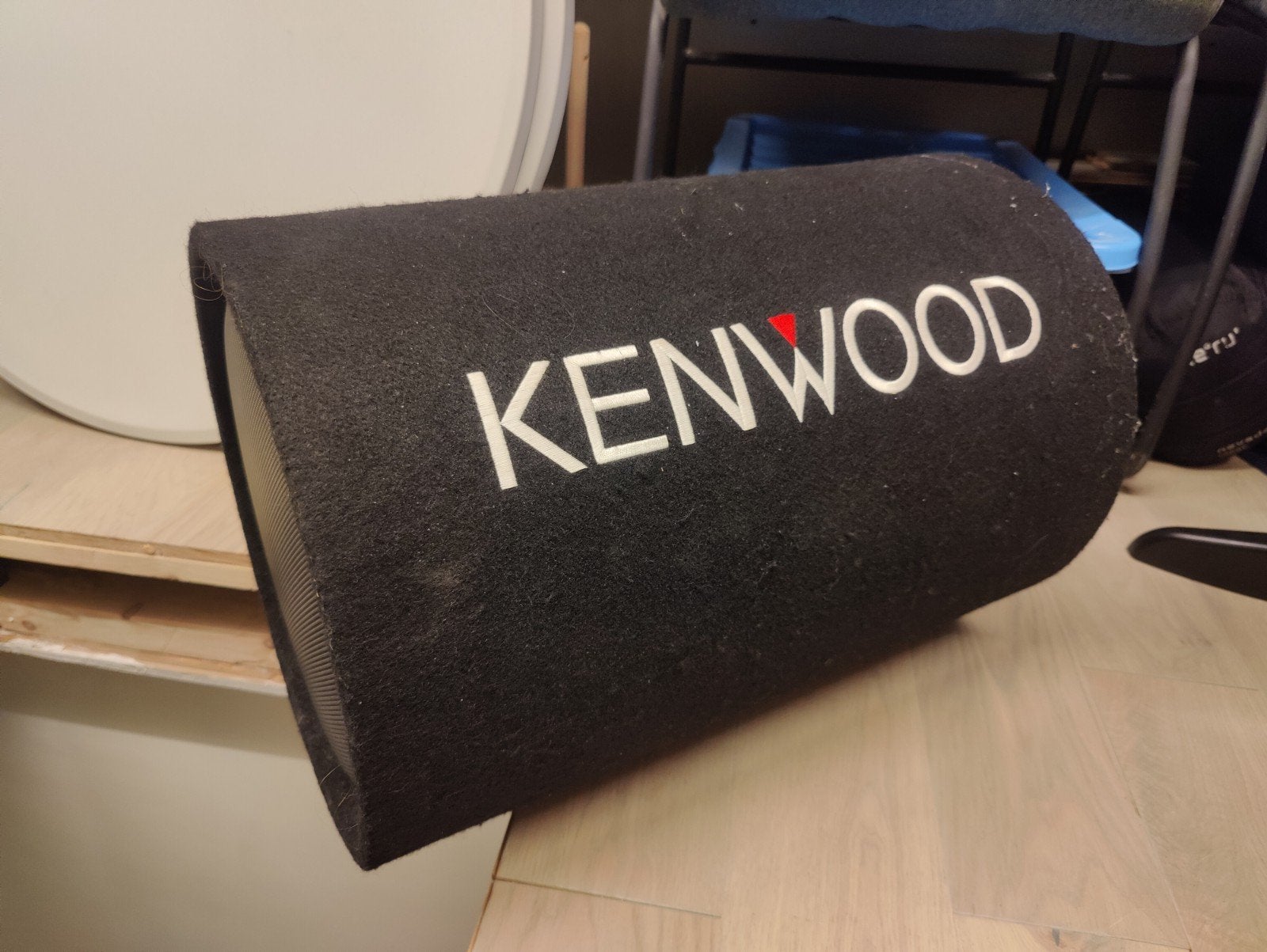 Kenwood KSC-W1200T Subwoofer, Audio, Tv en Foto, Luidsprekers, Ophalen, Gebruikt, 150 watt of meer, Subwoofer