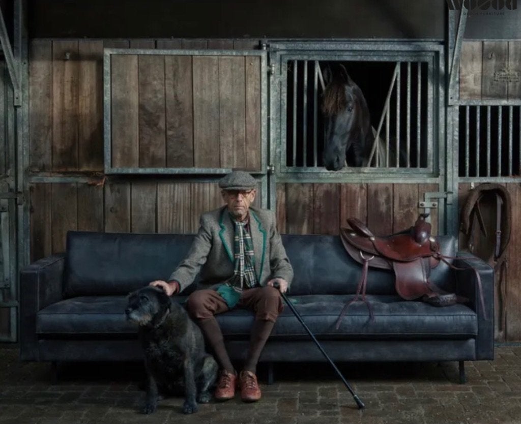 Bank ruime 3 of 4 zitter Woood rodeo, Ophalen, 250 tot 300 cm, Driepersoons, Zo goed als nieuw