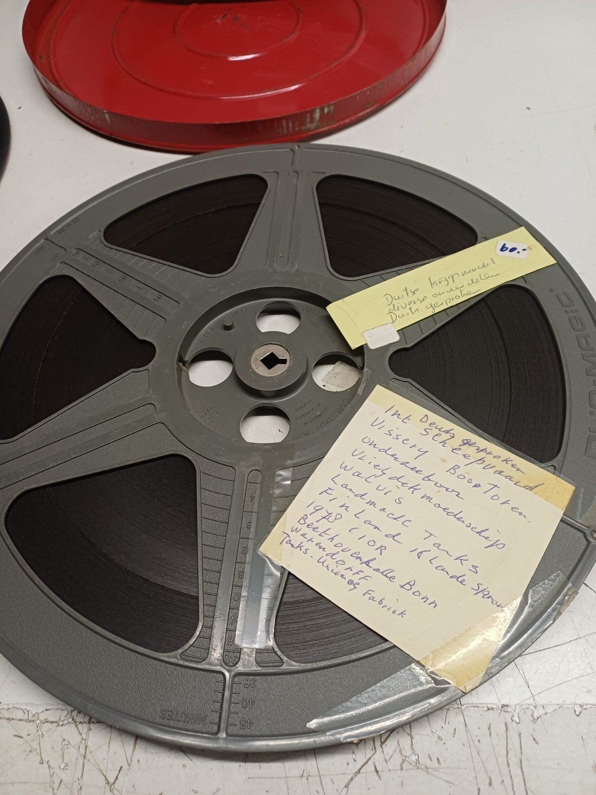 16mm filmspoel: Scheepvaart, Visserij, Tanks (1978), Audio, Tv en Foto, Filmrollen, Ophalen of Verzenden, 16mm film