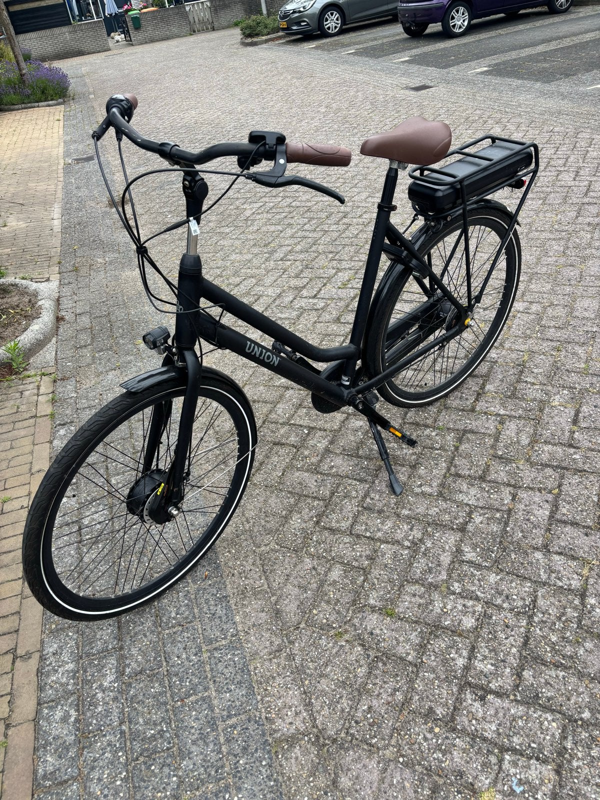 Union E-bike - Zwart, Gebruikt, Fietsen en Brommers, Elektrische fietsen, Ophalen, Gebruikt, Overige merken
