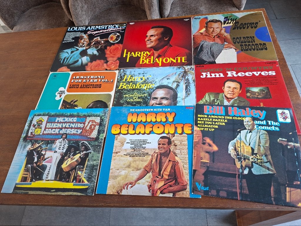 9 x Lp diverse artiesten, LP, Gebruikt, Overige genres, Ophalen of Verzenden