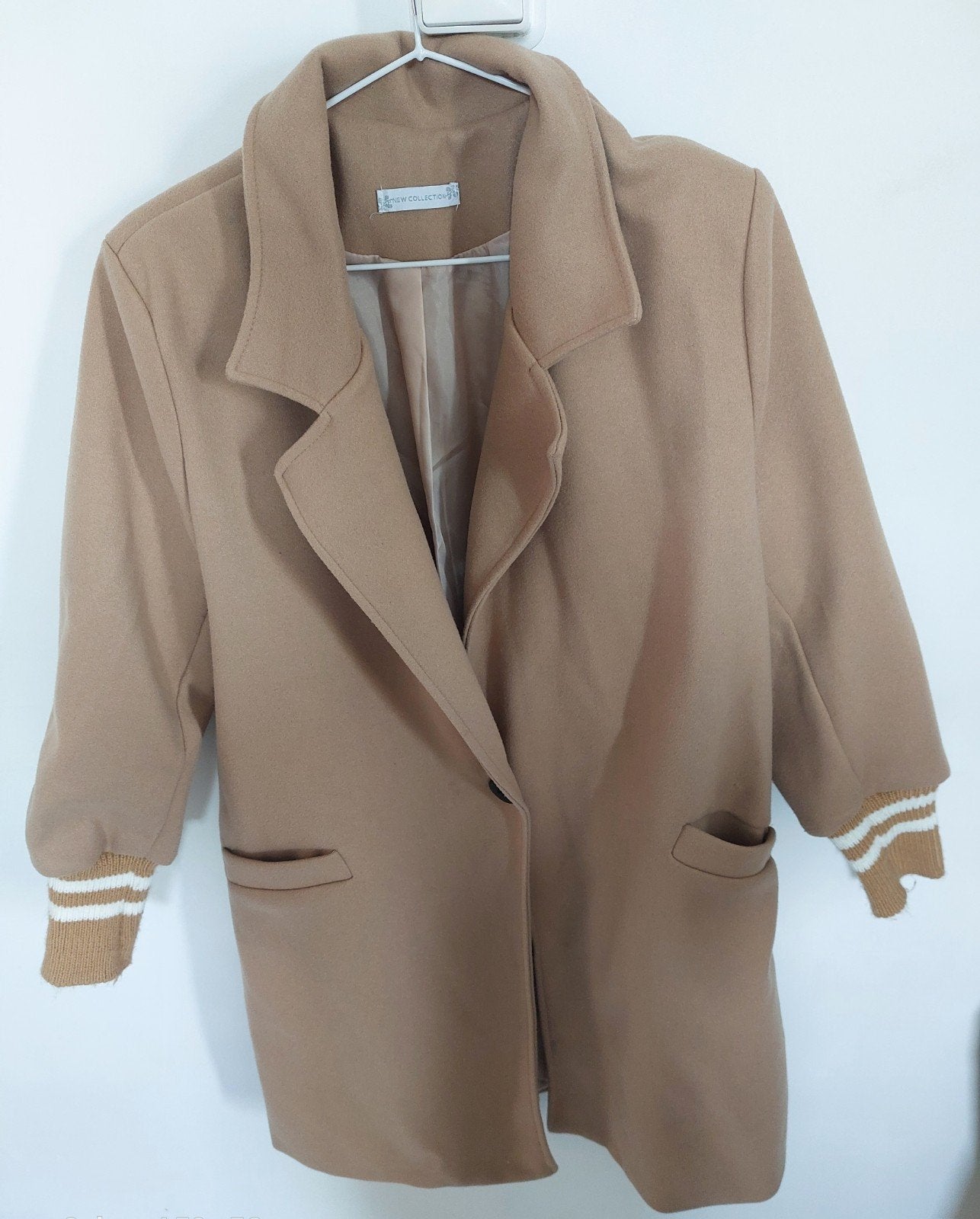 Dames Jas, Kleding | Dames, Made in Italy, Bruin, Zo goed als nieuw, Ophalen