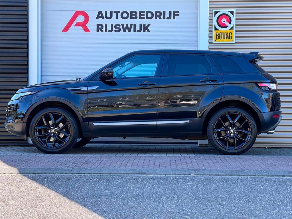 Land Rover Range Rover Evoque 2.0 Si4 Autobiography Pano/Cam, Auto's, Automaat, Euro 6, 4 cilinders, Zwart