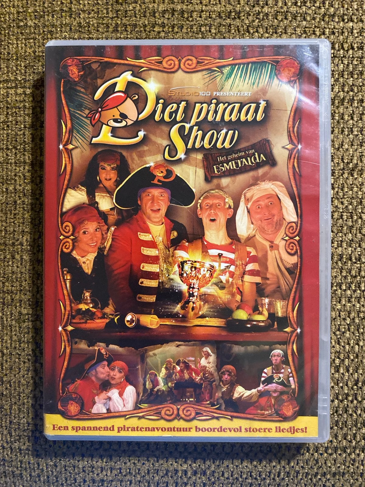 Piet Piraat Show: Het Geheim van Esmeralda DVD, Cd's en Dvd's, Show, Gebruikt, Alle leeftijden, Nederlands