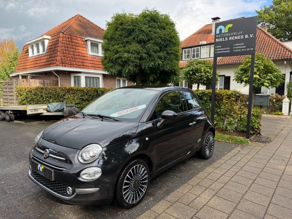 Fiat 500 1.2/LMV/Garantie/Pano/APK/Beurt, Gebruikt, 4 cilinders, Met garantie (alle), 4 stoelen