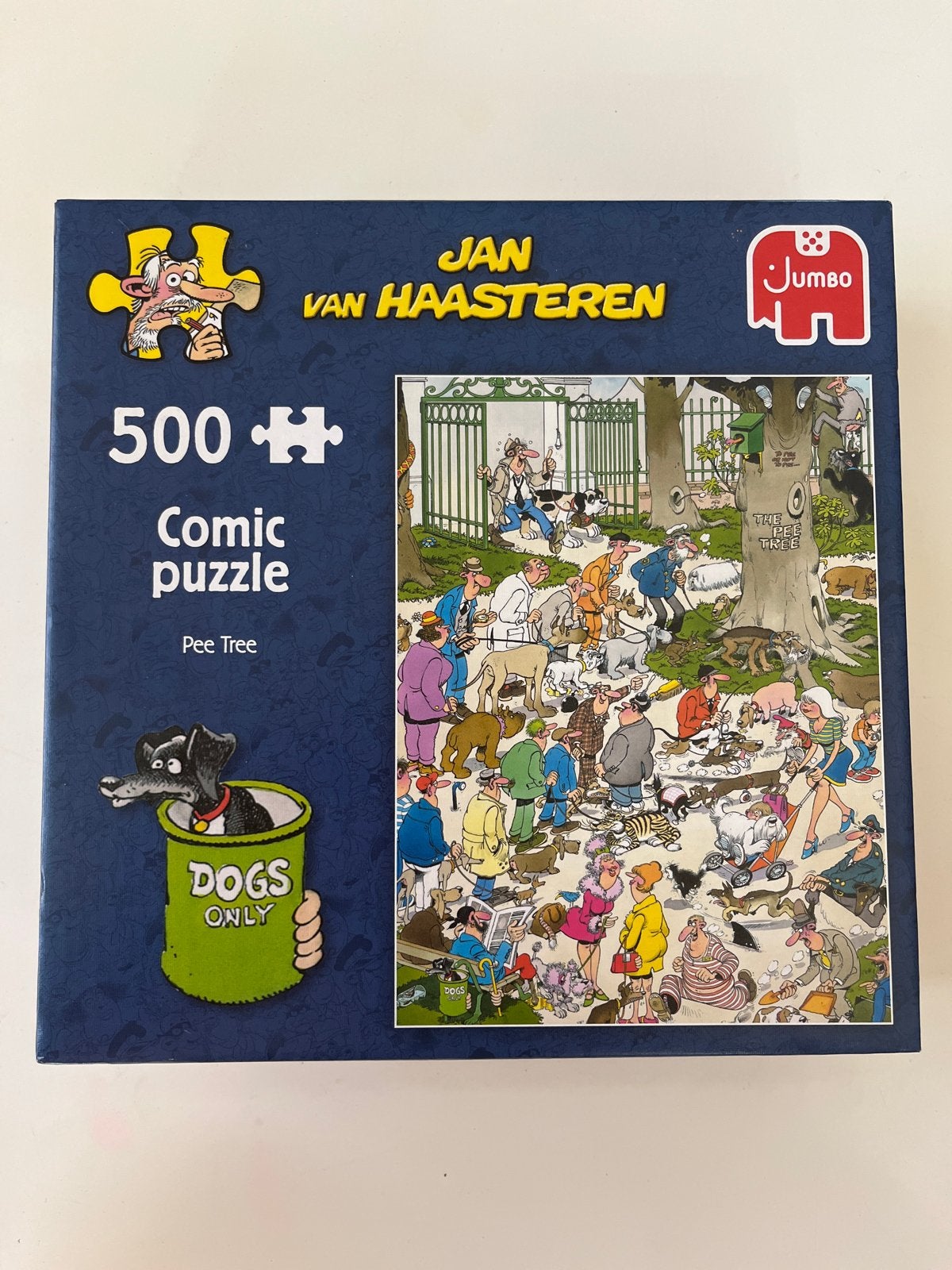 Puzzel 500 stukjes, Jan van Haasteren Comic: Pee Tree, Ophalen, 500 t/m 1500 stukjes, Gebruikt, Legpuzzel
