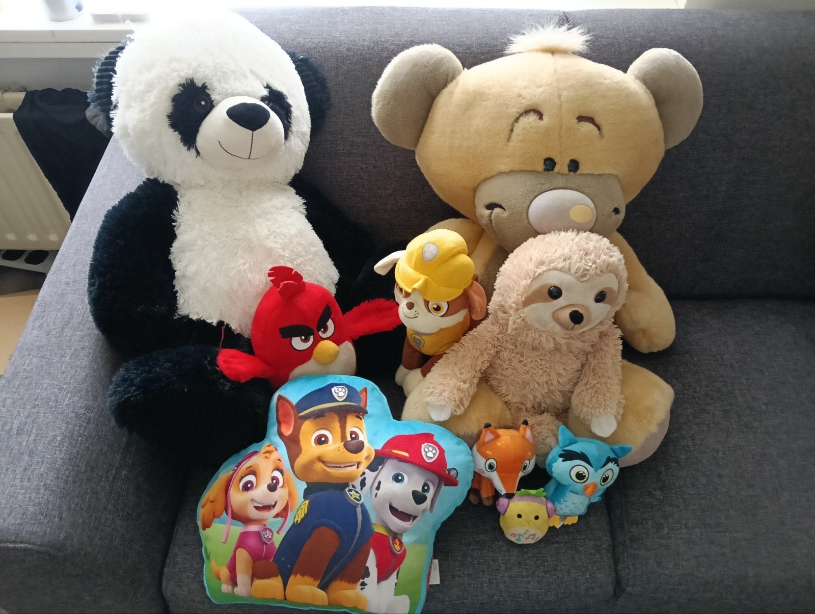 Diverse knuffels compleet samen, Ophalen