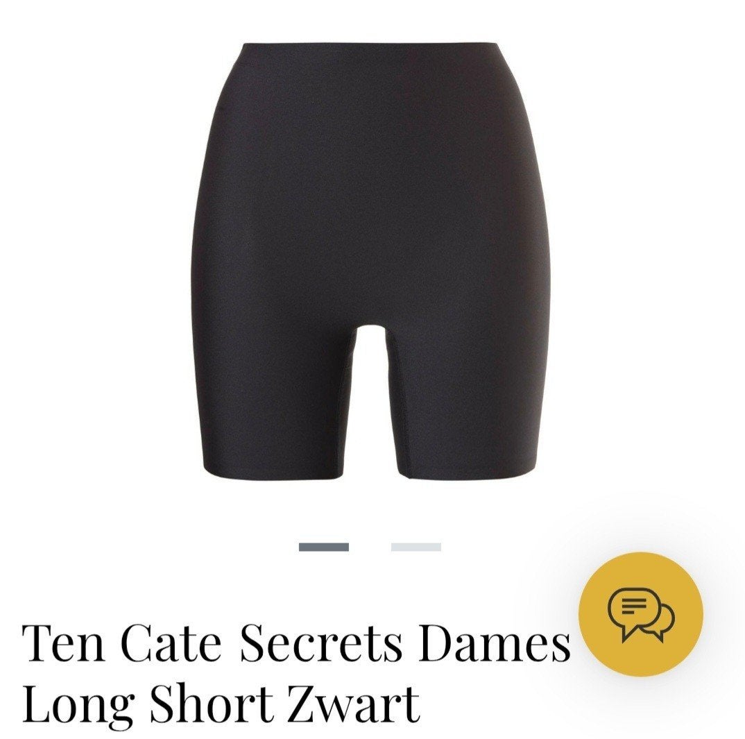 Ten Cate Secrets Long Short Zwart Maat L. 6 stuks, Ophalen of Verzenden, Zwart