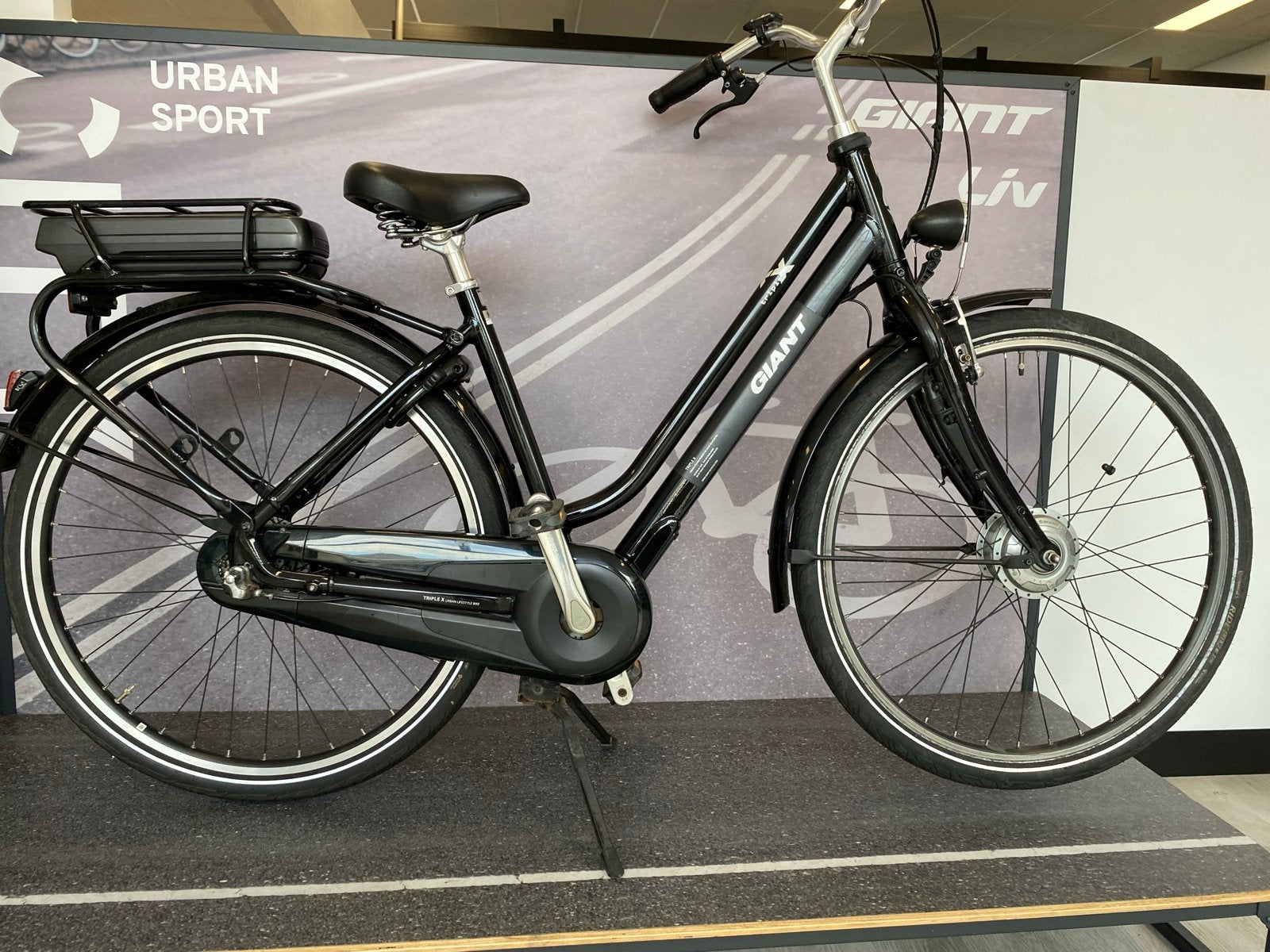 Giant Triple X E-bike, Gebruikt, 51 tot 55 cm, 50 km per accu of meer, Giant